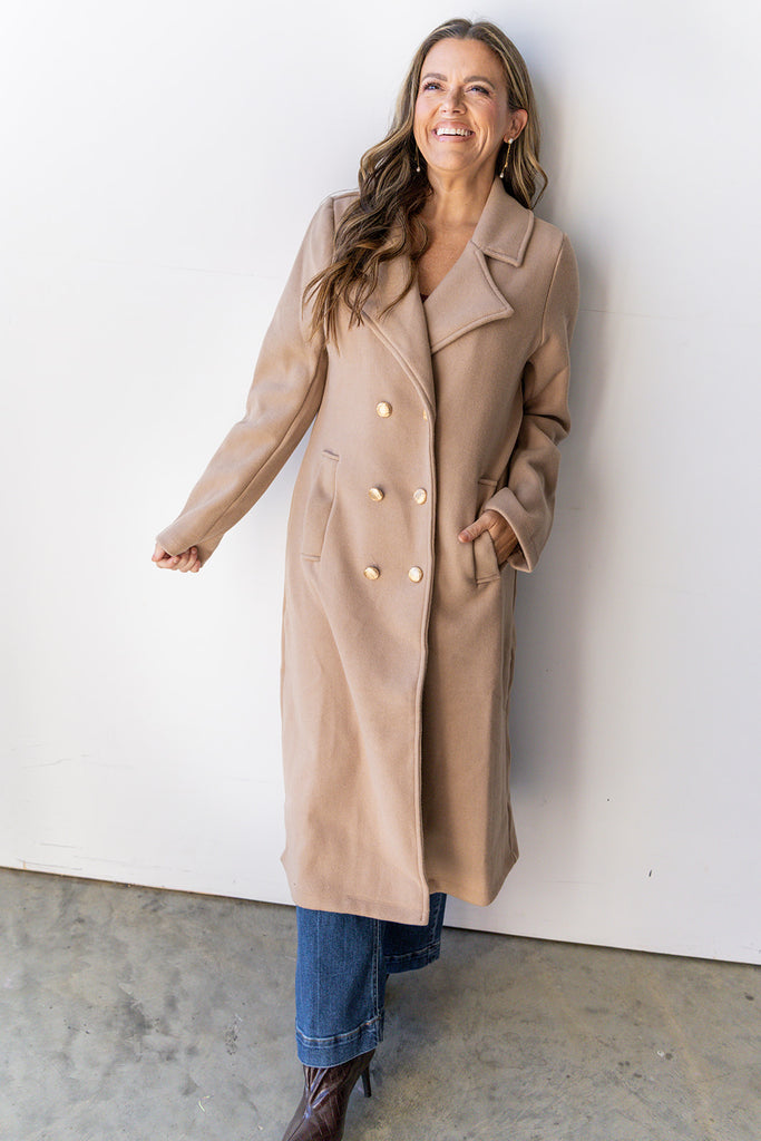 Burn It Down Jacket - Taupe