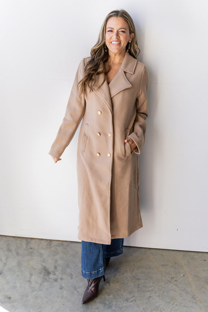 Burn It Down Jacket - Taupe
