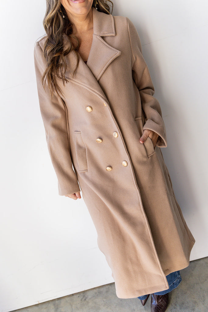 Burn It Down Jacket - Taupe