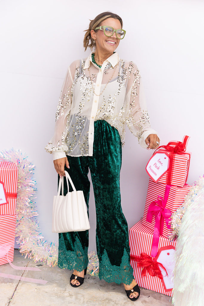 Jingle Bell Rock Pants - Green