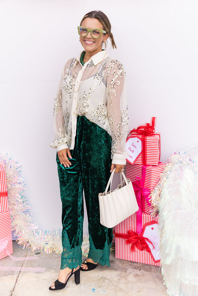 Jingle Bell Rock Pants - Green