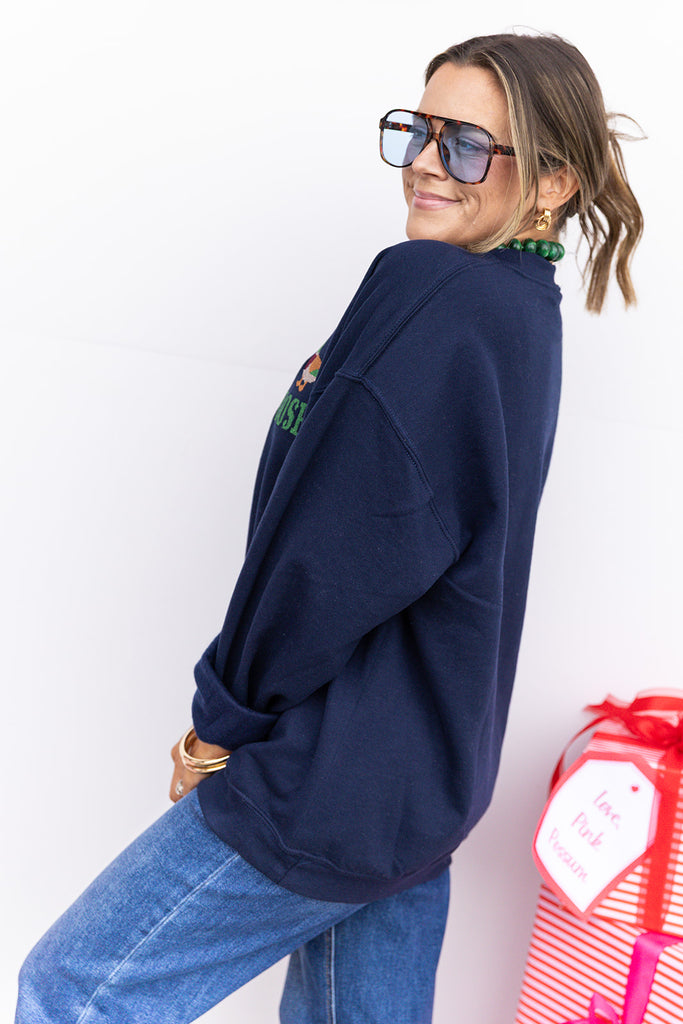 Duck Duck Goose Crewneck - Navy