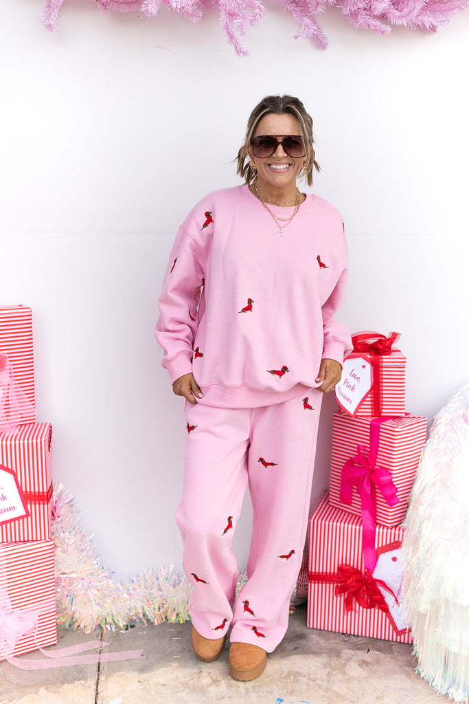 Season's 'Ween'ings Sweatshirt - Pink