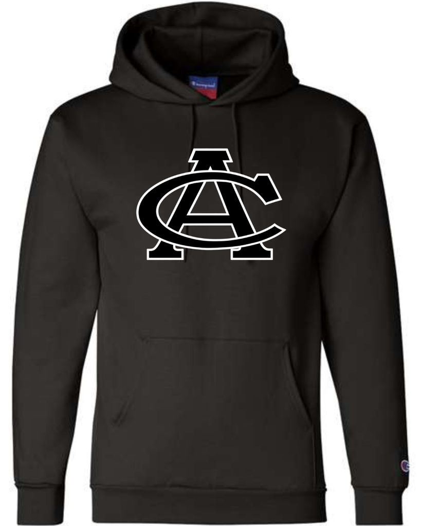 Champion Fleece Hoodie - Black and White CA