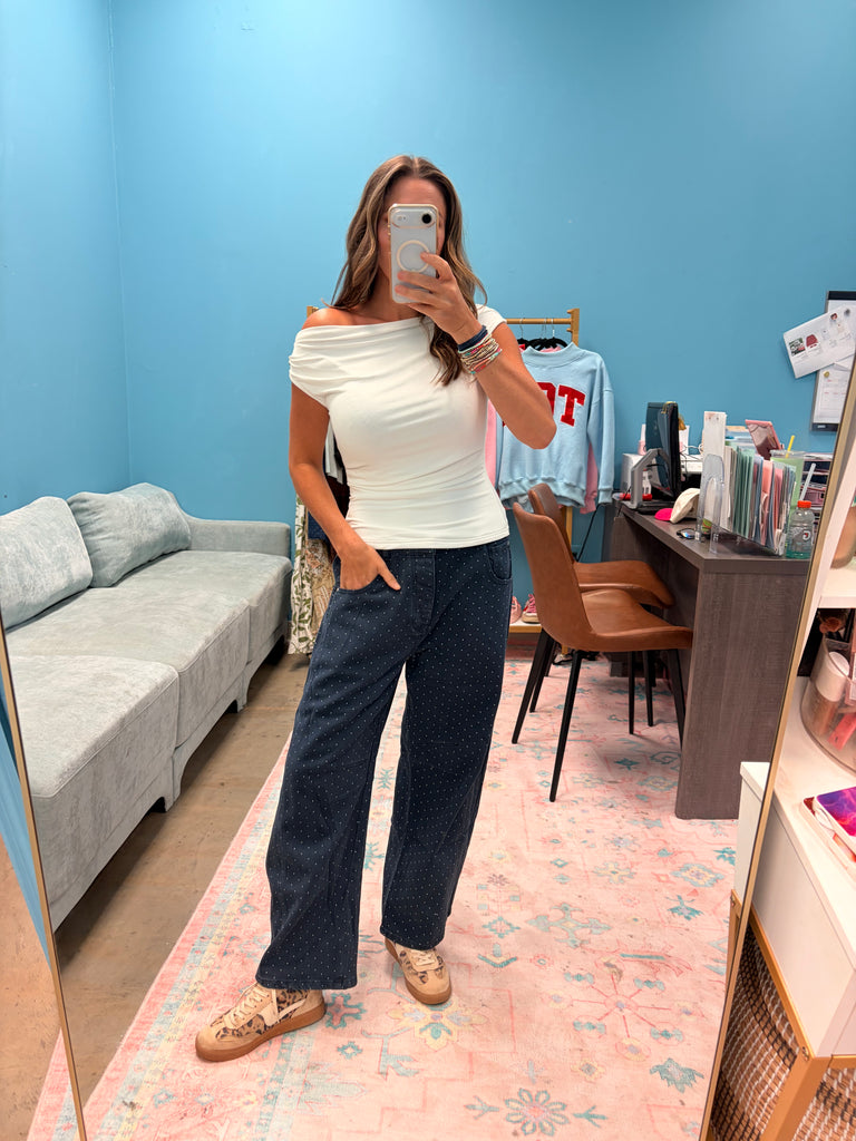 The Palmer Blouse - White