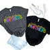 Rainbow Canton Academy Tshirt- Black