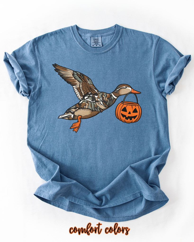 Trick or Treat Duck Tshirt