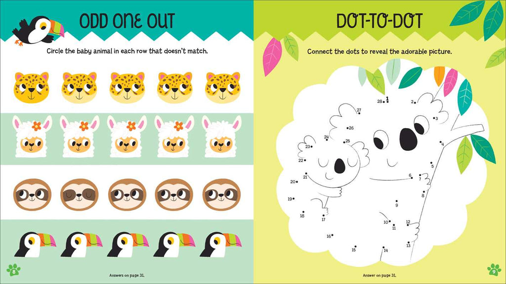 Super Puffy Stickers! Baby Animals by Maggie Fischer: Paperback