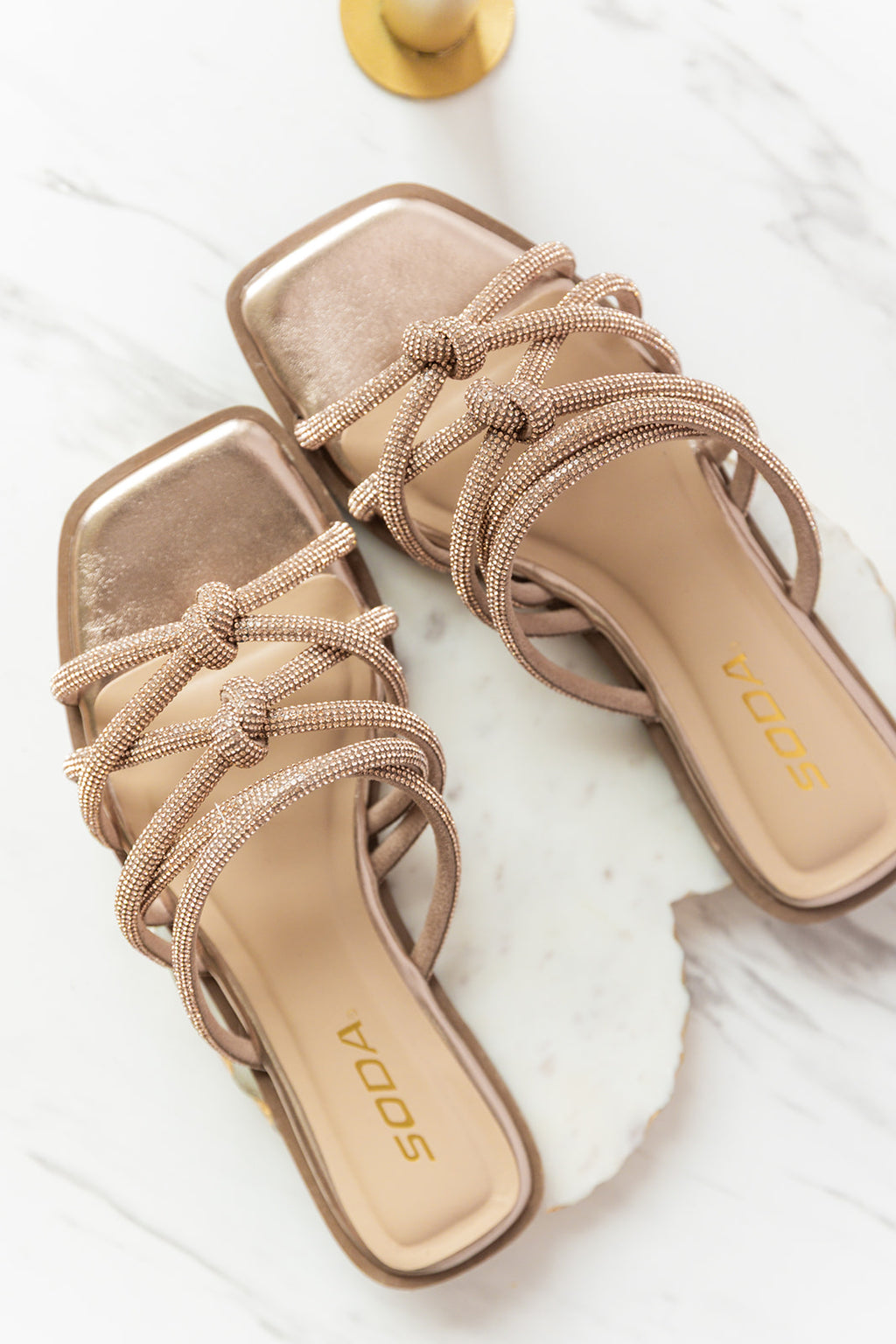 Can't Compare  Sandal - Bronze