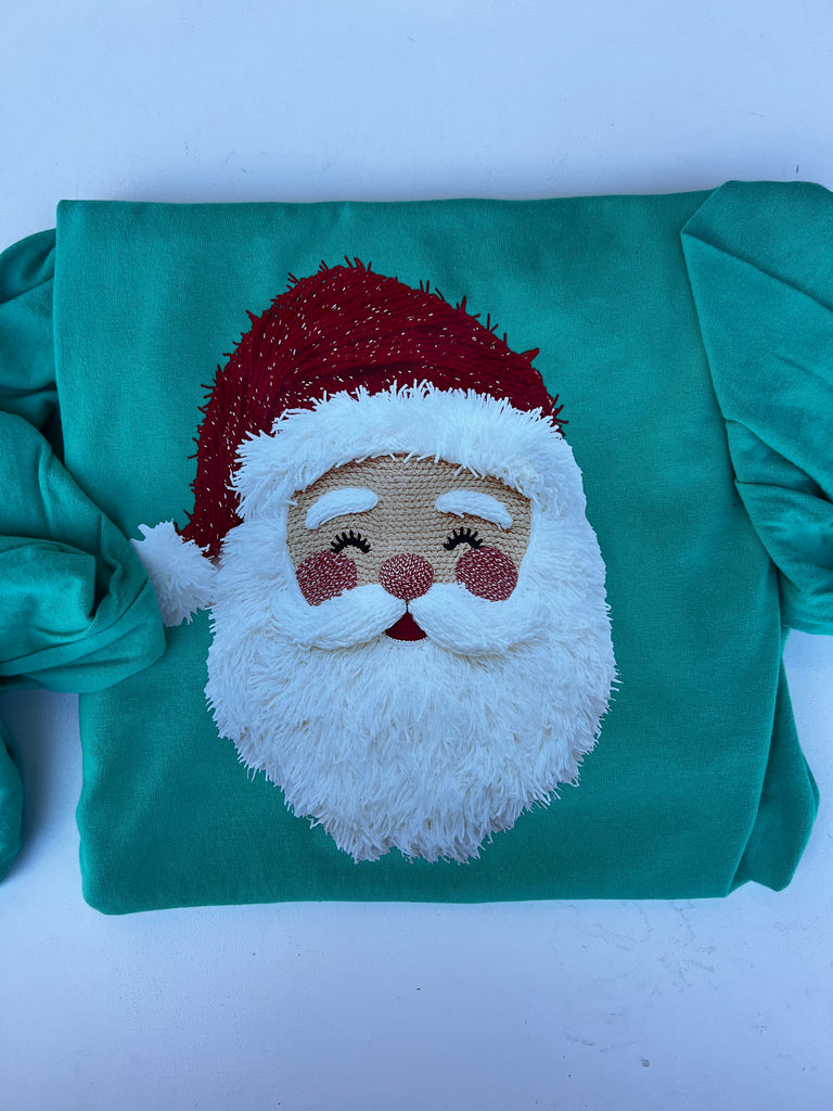 Santa Yarn Comfort Colors Tshirt - Long Sleeve