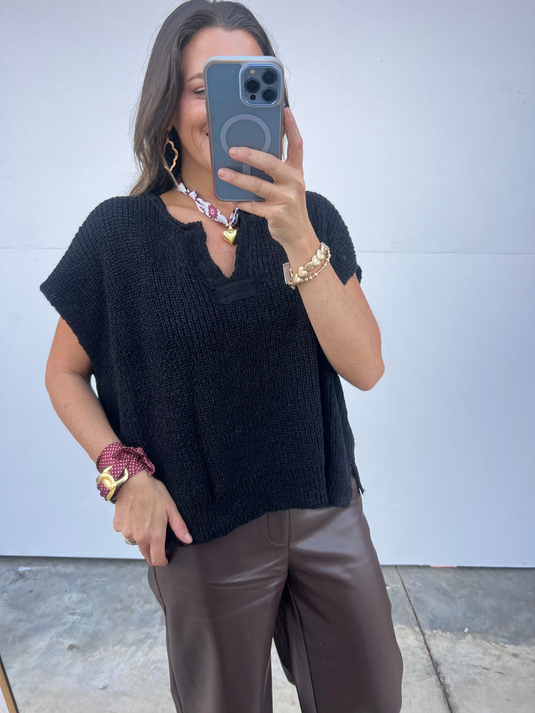 Sunday Market Sweater - Black