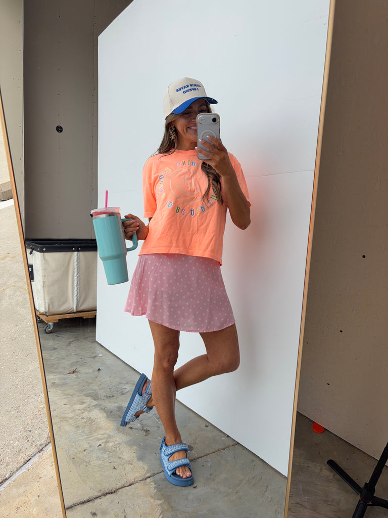 The Best Of Me Skort - Pink