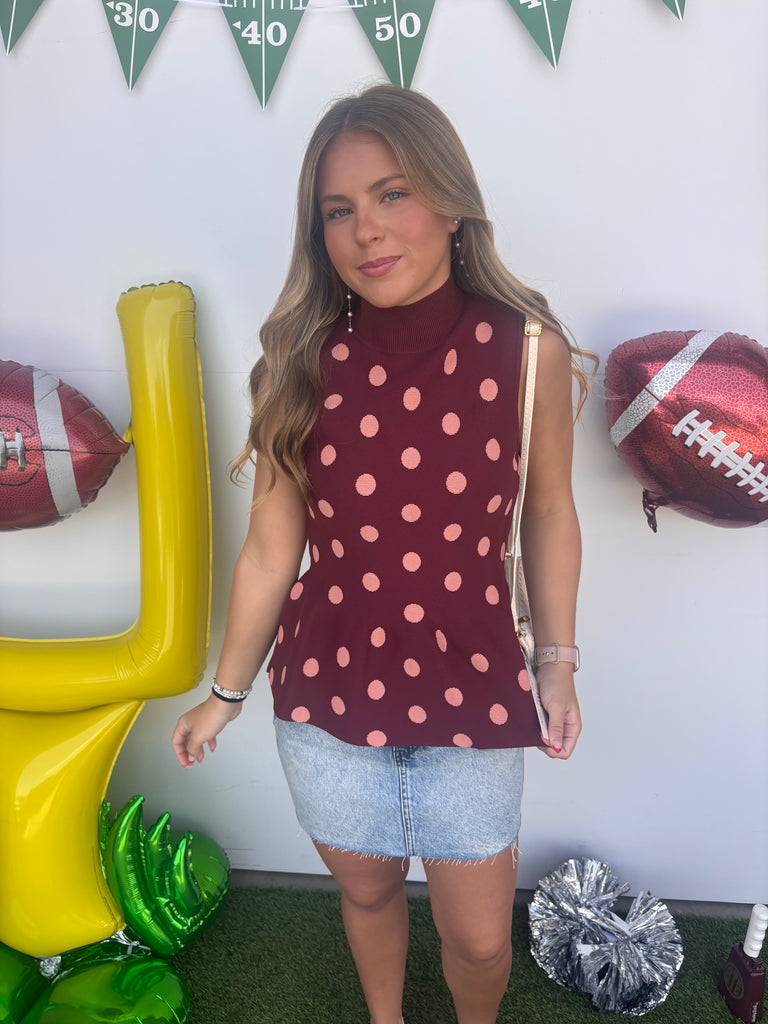 Humble & Kind Blouse - Burgundy
