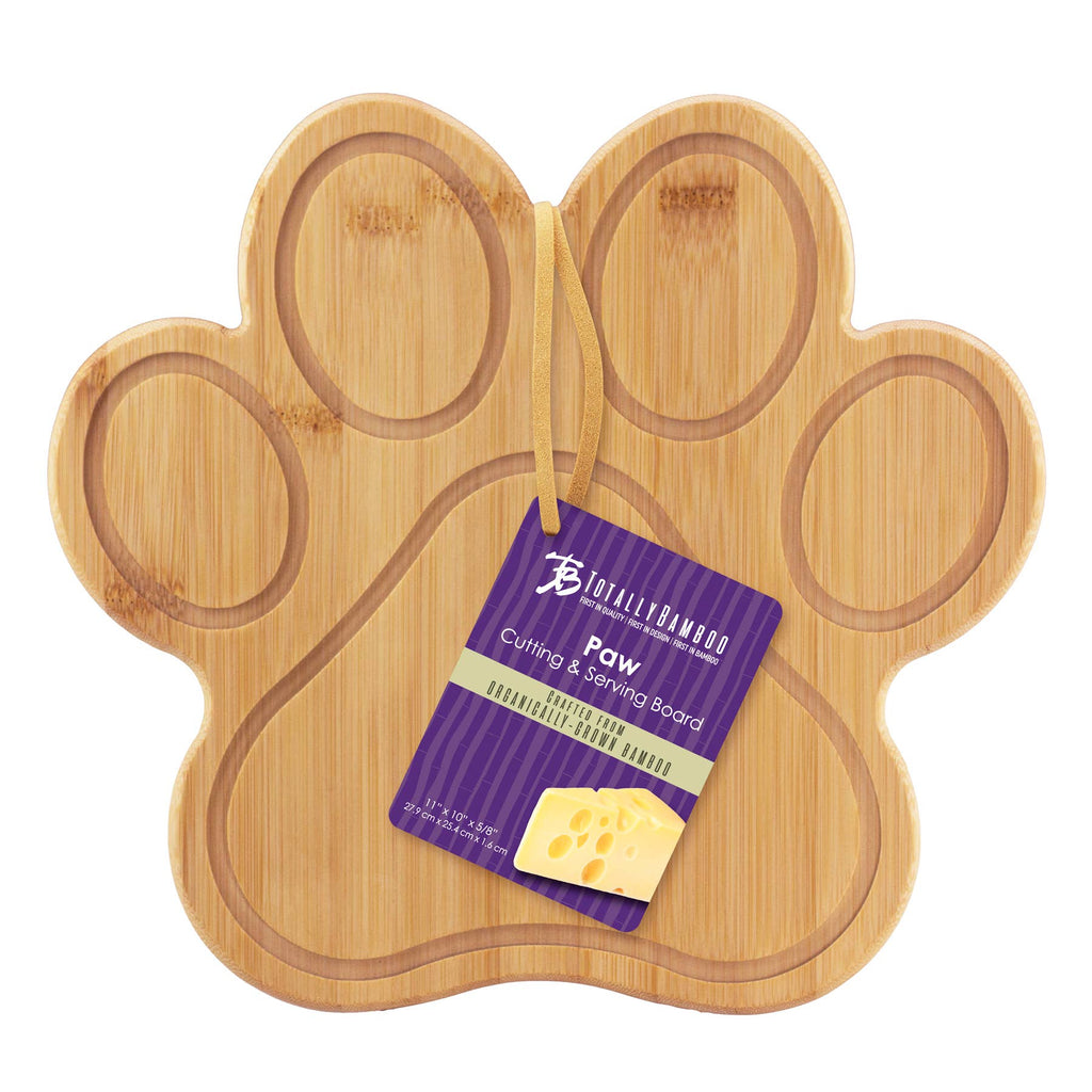 Paw Shaped Cutting Board & Charcuterie Serving Tray