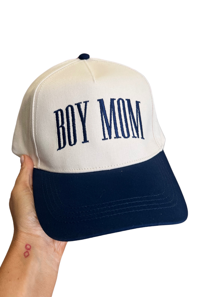 Boy Mom Baseball Cap