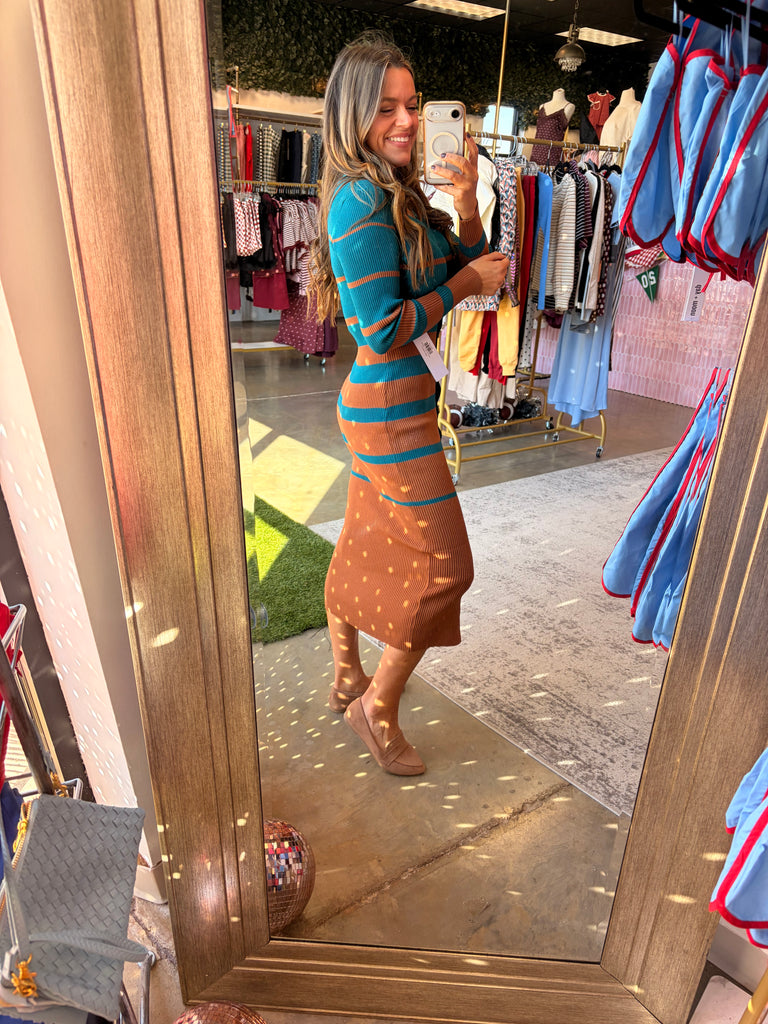 Lumiere Sale Dress- Teal