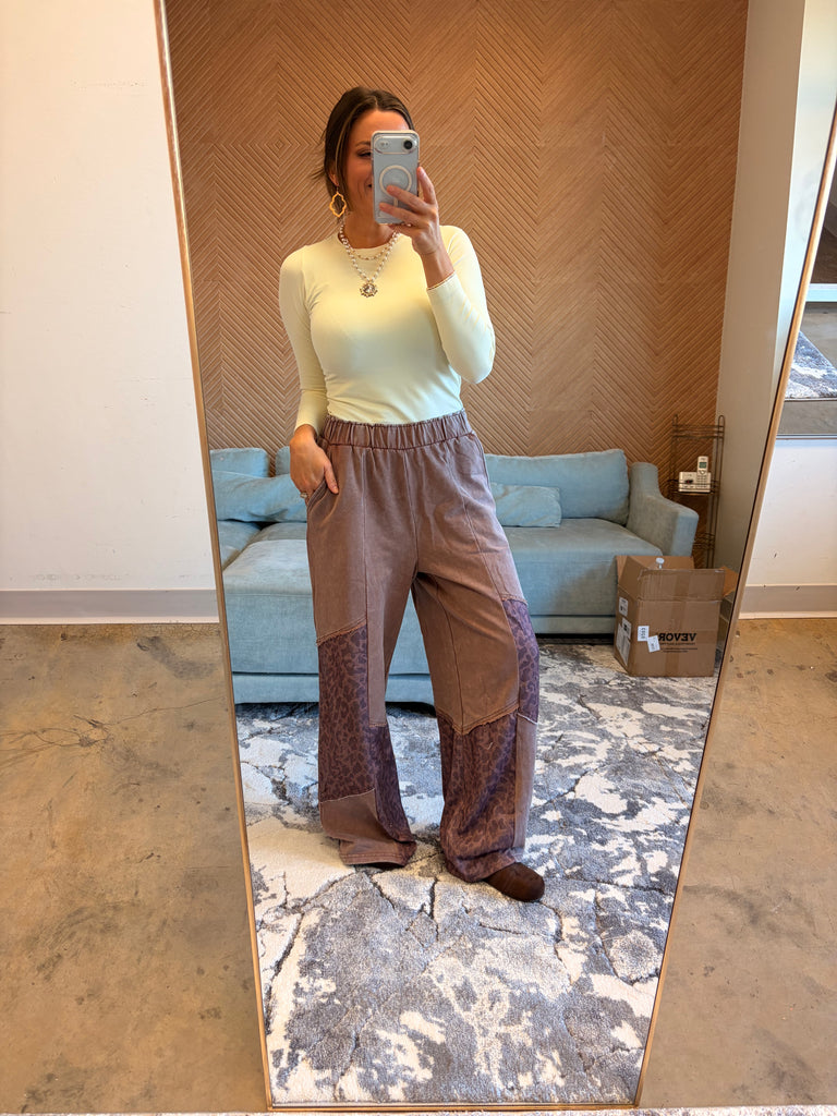 Rustic Roar Pants - Brown