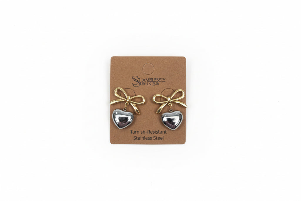 Blake Earrings - Two Tone
