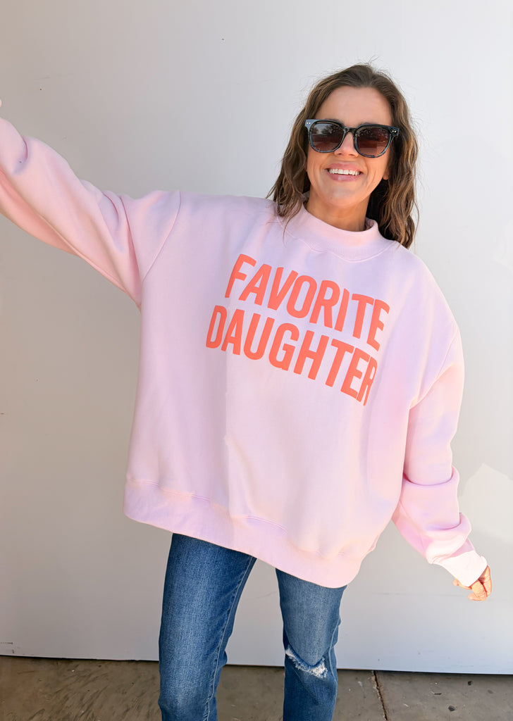 Favorite Daughter Puff Ink Mock Neck -