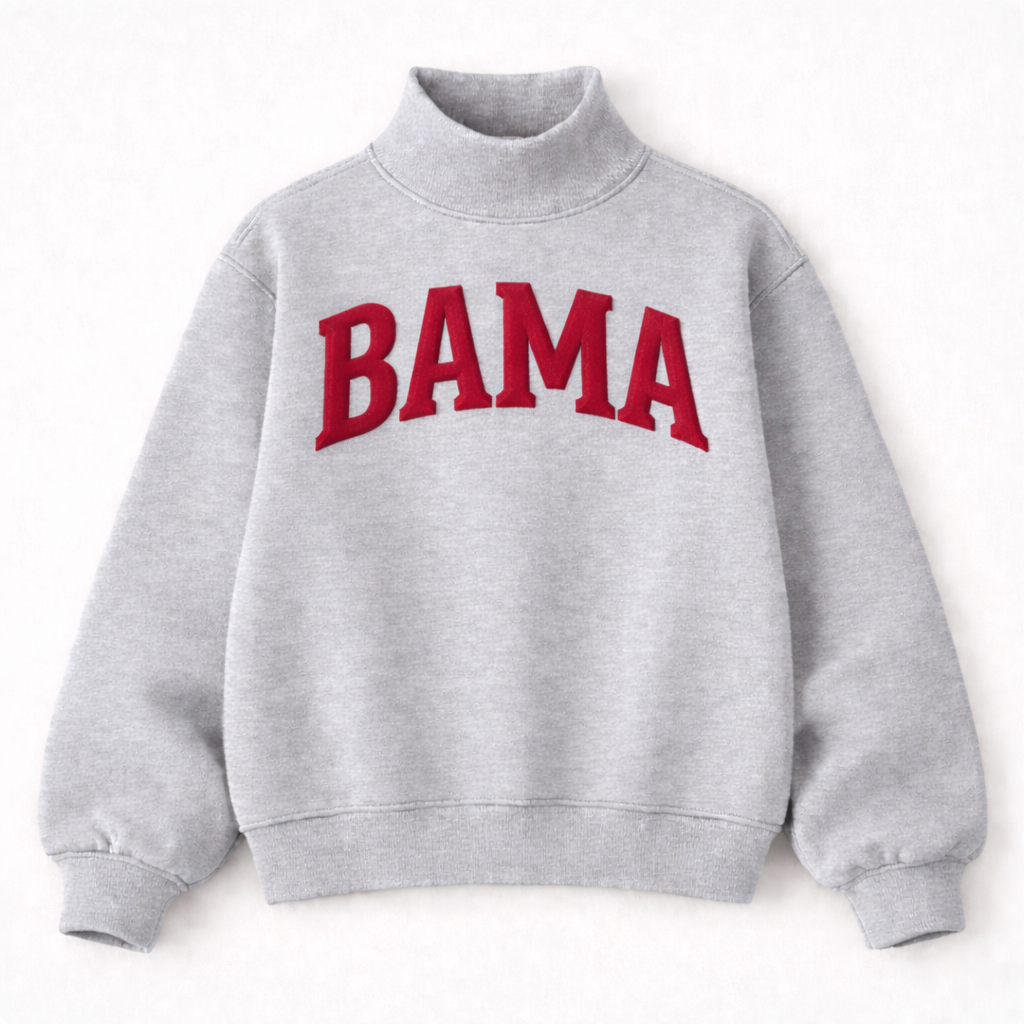 BAMA Puff Ink Mock Neck - PRE ORDER