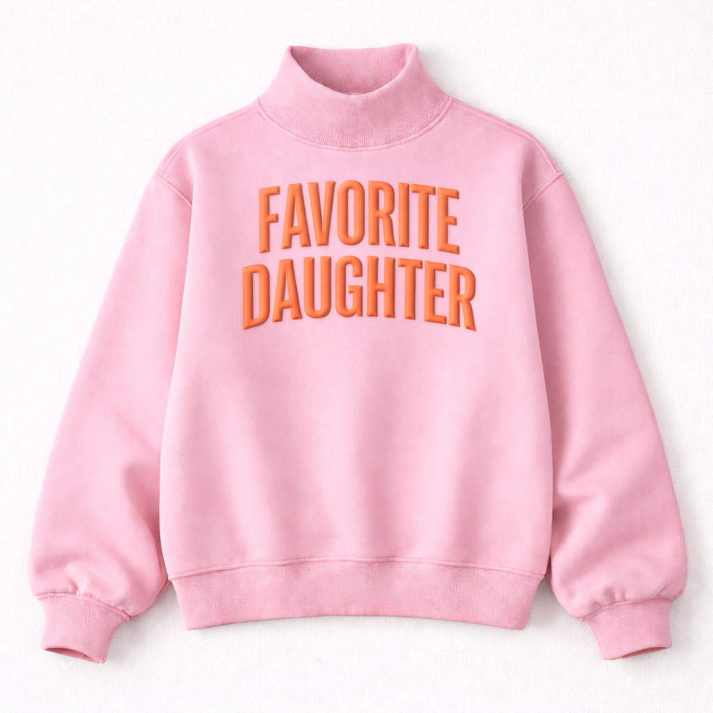 Favorite Daughter Puff Ink Mock Neck -