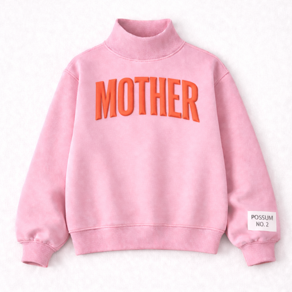 MOTHER Puff Ink Mock Neck - PRE ORDER