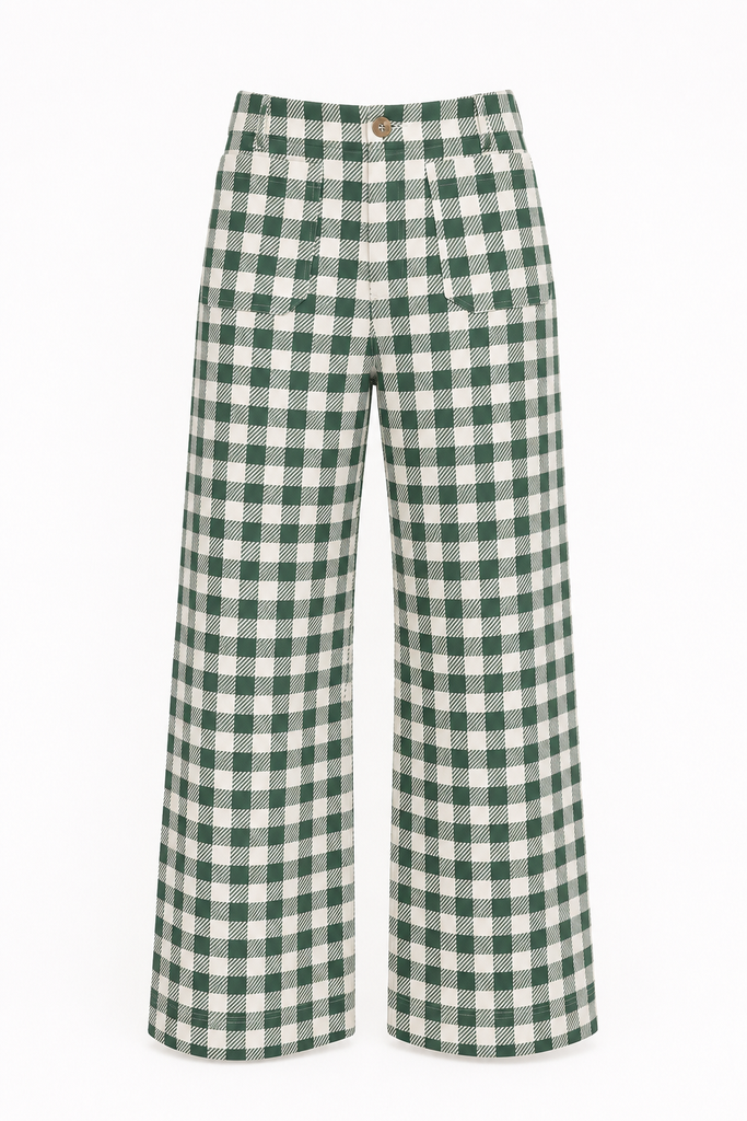 A Little Too Late Pants - H. Green