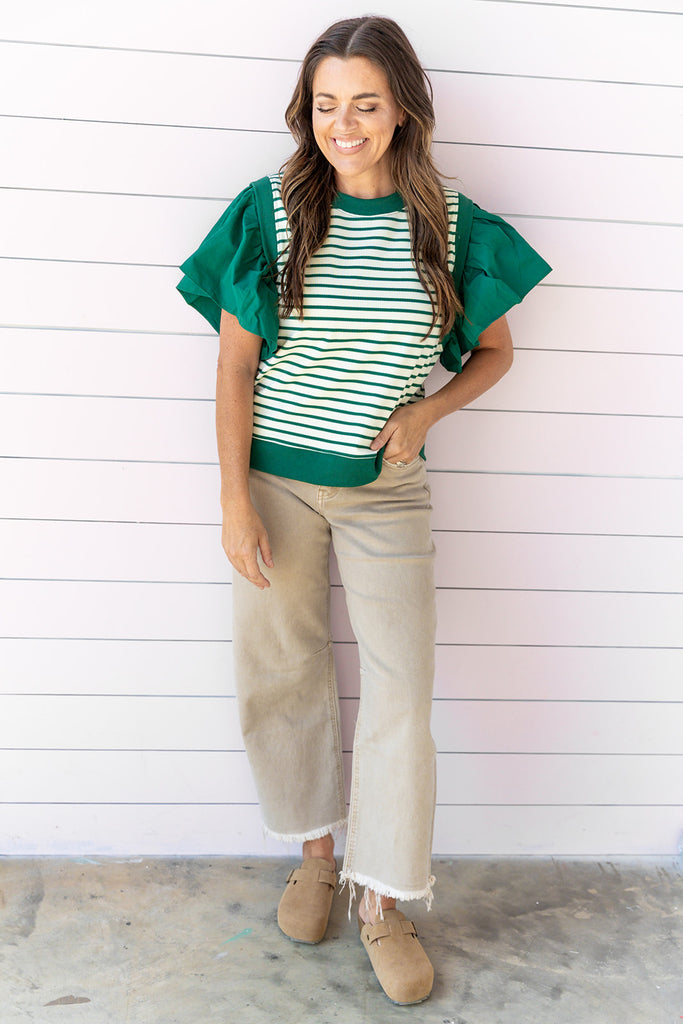 Loving Latte Barrel Jeans