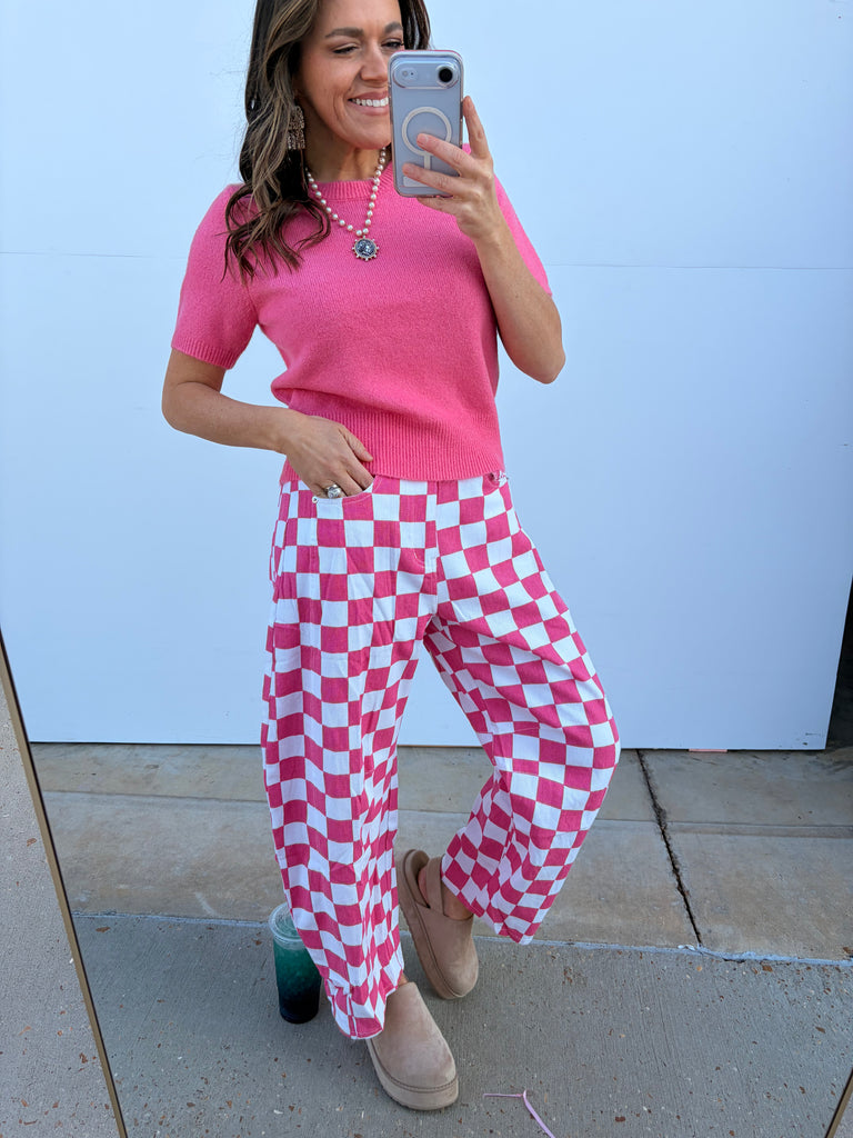 Iced Mocha Please Pants - Pink