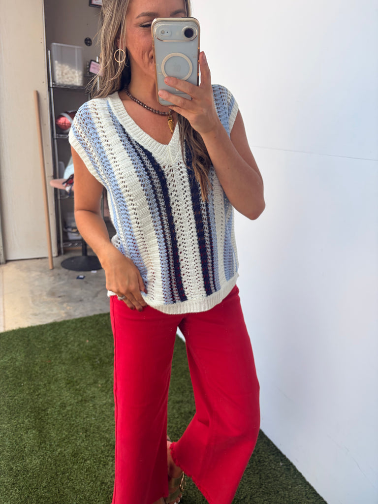Light Layers Only Vest - Blue