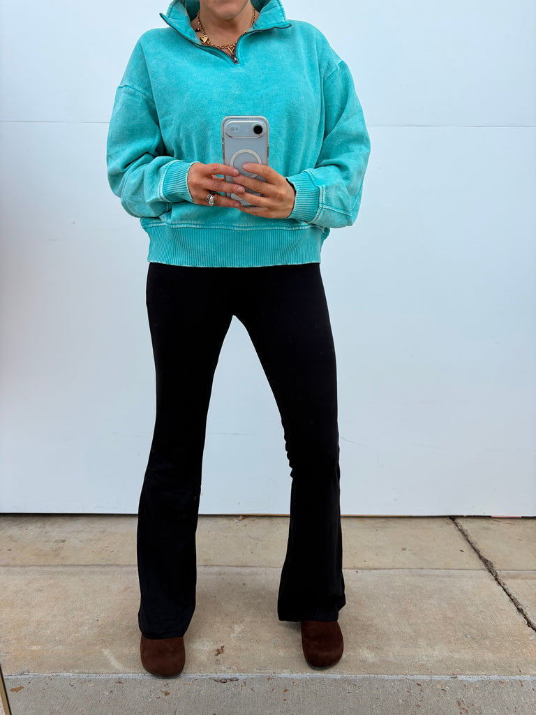 The Flare Factor Yoga Pants - Black