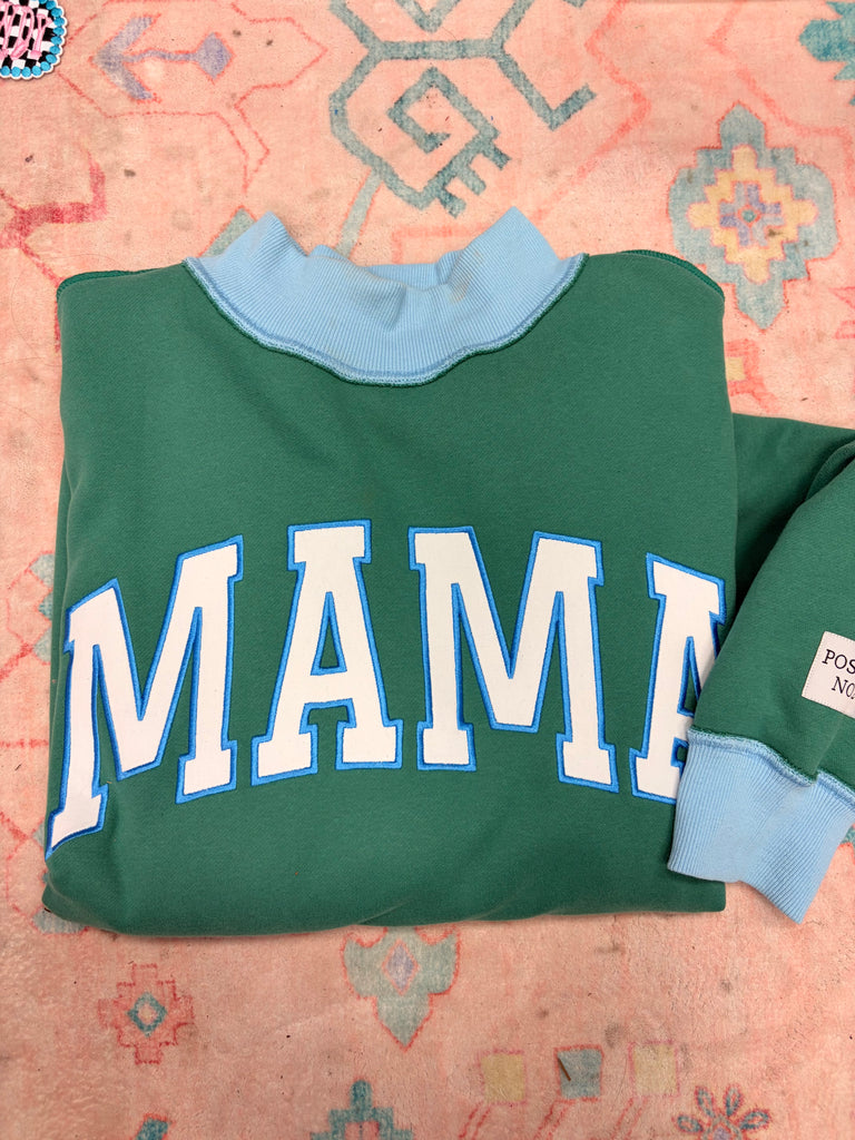 MAMA two tone Mock Neck PRE ORDER March
