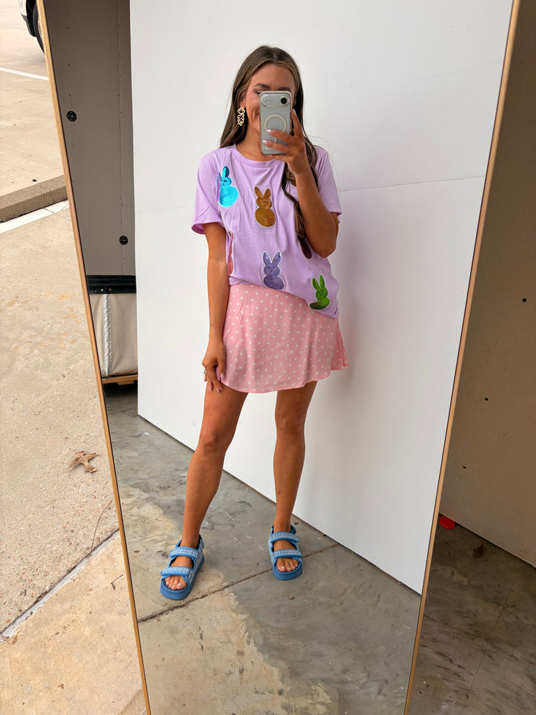 The Best Of Me Skort - Pink