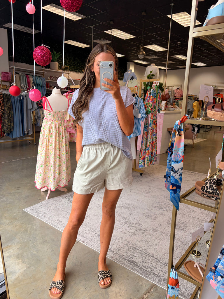 Sweet Summertime Shorts - Natural