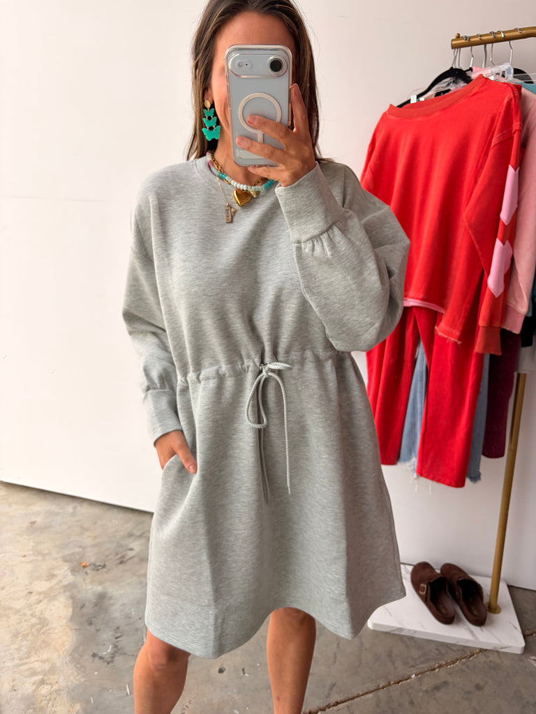 Cloud Comfort Dress - H. Grey
