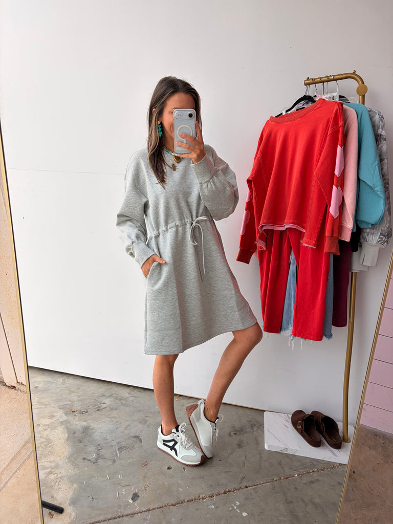 Cloud Comfort Dress - H. Grey