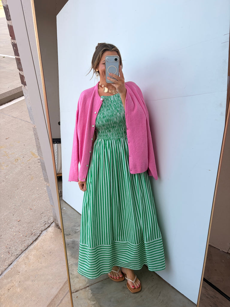 Lifestyle Midi Dress - Green