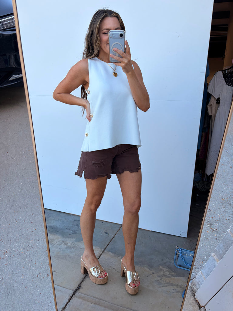 Break Free Top - Off White