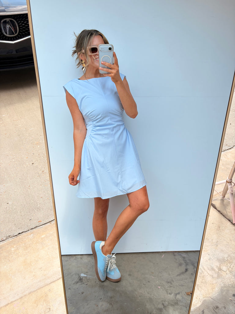 This One's For The Girls Dress - Powder Blue