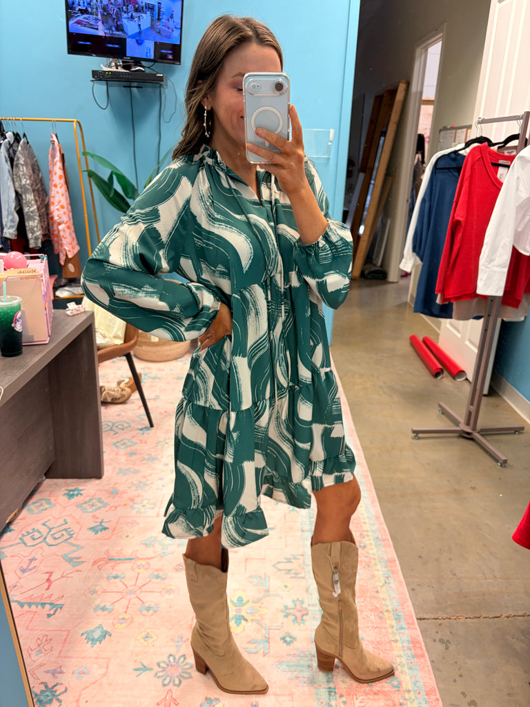 It's Giving Green Dress