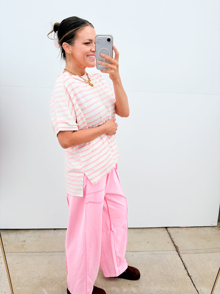 No Complaints Top - Pink