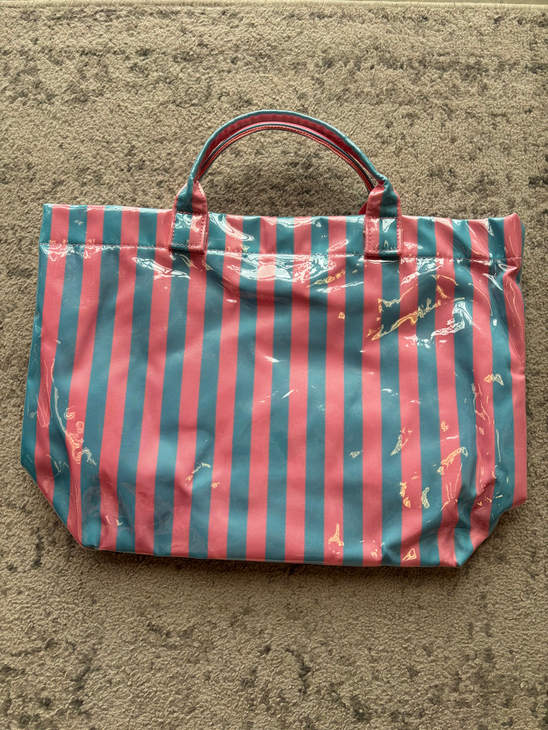 How Bizarre Tote - Pink / Blue