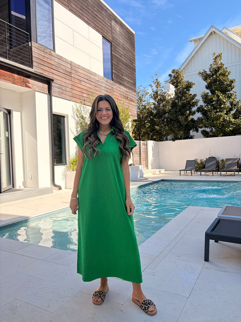 Passenger Princess Dress- Kelly Green