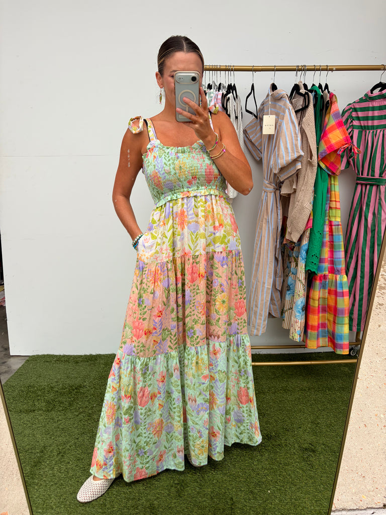 Flower Garden Maxi Dress - Garden Dream