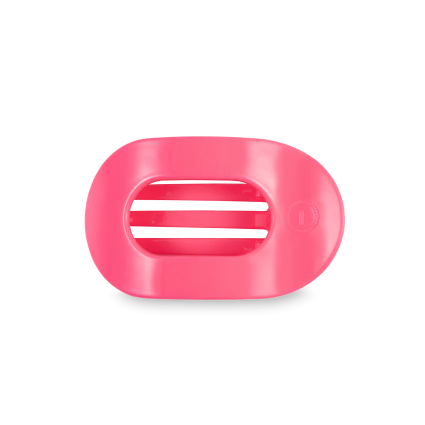 Flat Round Teletie Hair Clip