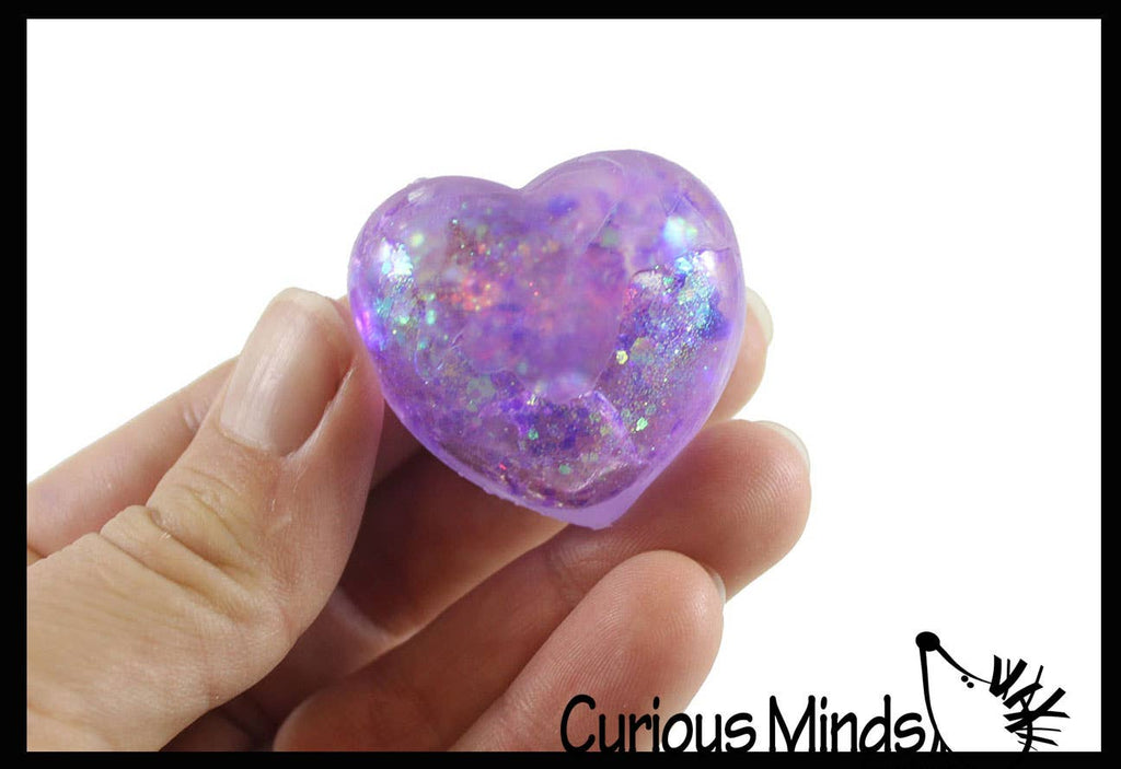 Small 1.5" Heart Sugar Ball - Thick Glue/Gel Syrup Molasses