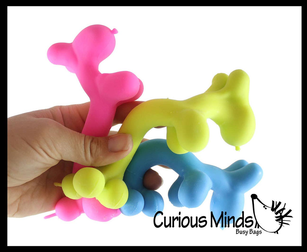 Scented Balloon Dog Crunchy Sand Filled Stress Ball