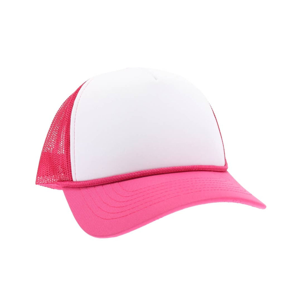 What Would Dolly Do Foam Front C.C Trucker Hat Hot Pink