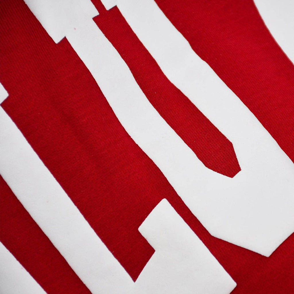 Lulu Mac Sweatshirt Crimson/White - Puff: Crimson/White / X-small