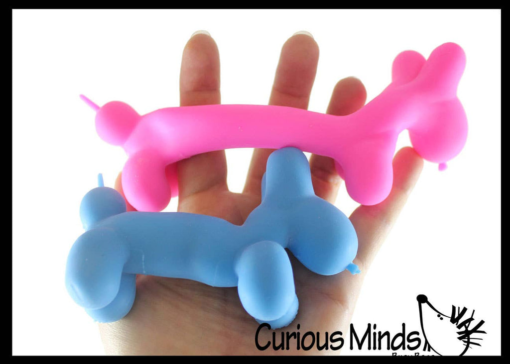 Scented Balloon Dog Crunchy Sand Filled Stress Ball